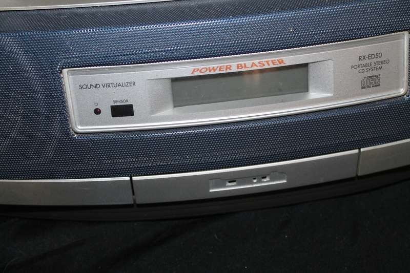 Power Blaster Radio/tape cd player
