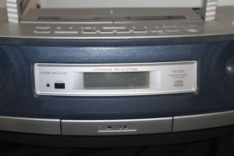 Power Blaster Radio/tape cd player