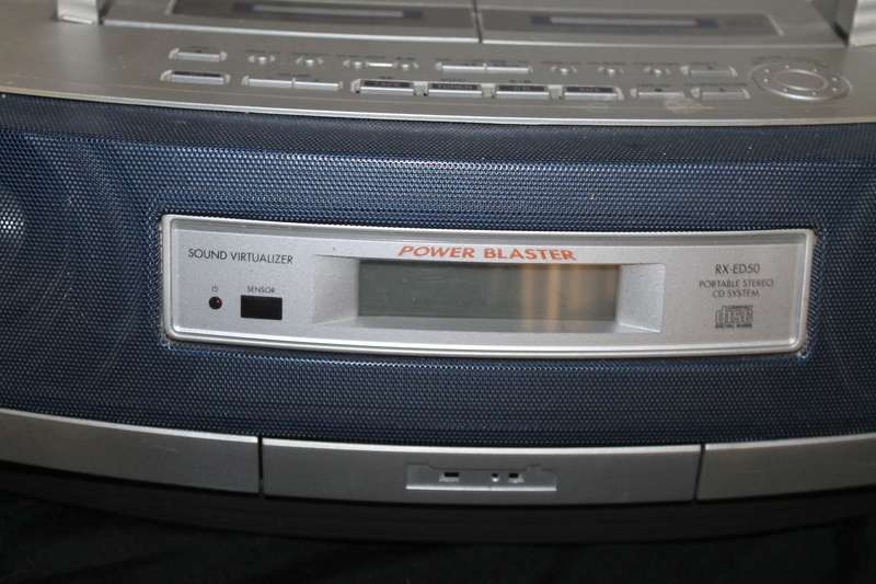 Power Blaster Radio/tape cd player
