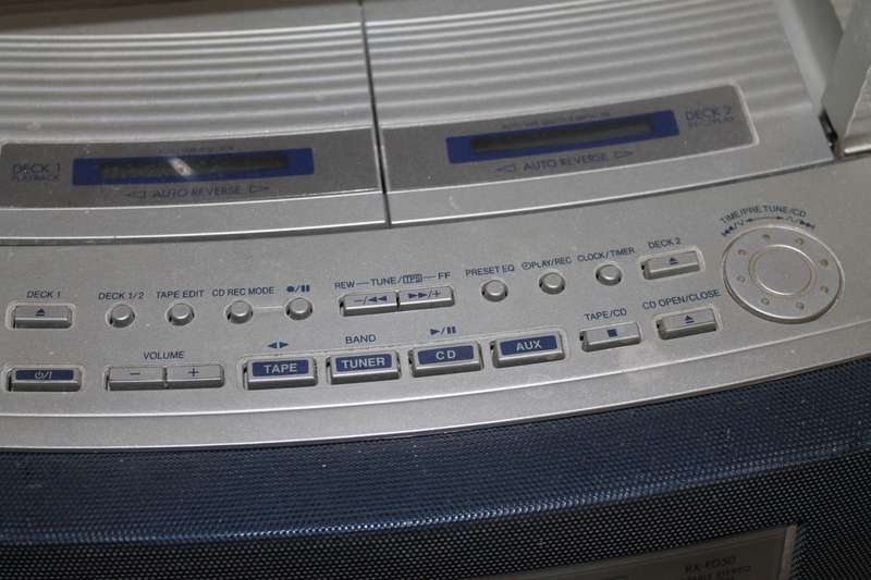 Power Blaster Radio/tape cd player