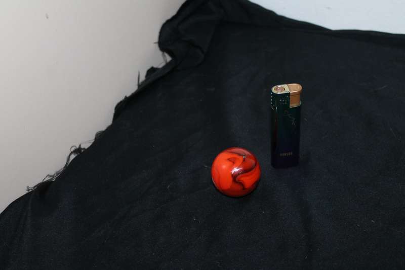 Large Red Marble