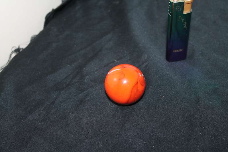 Large Red Marble