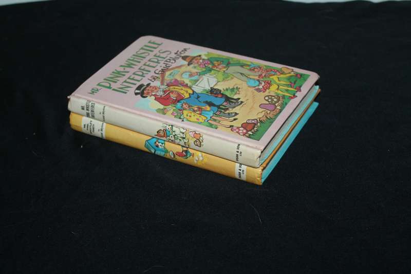 2 Enid Blyton Books Mr Pink Whistle