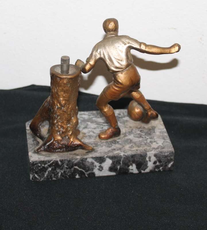 Metal Table Lighter Soccer