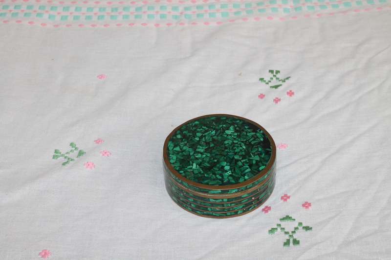 Green trinket bowl