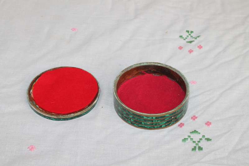 Green trinket bowl