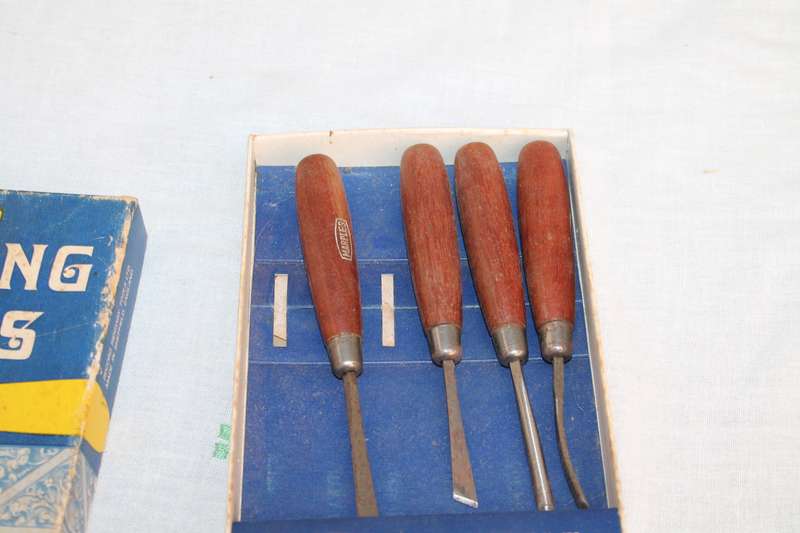 Marples Carving tools x 4