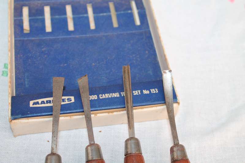 Marples Carving tools x 4