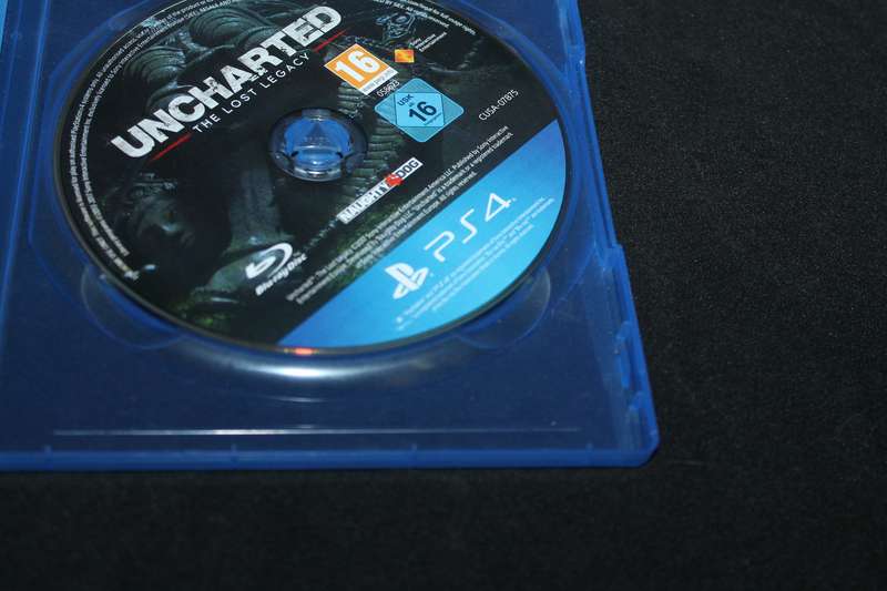 PS 4 Uncharted Lost legacy Disk only
