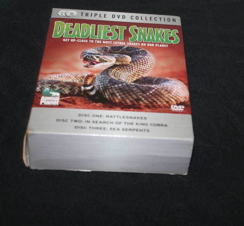 Deadliest Snakes 3 DVD Box set