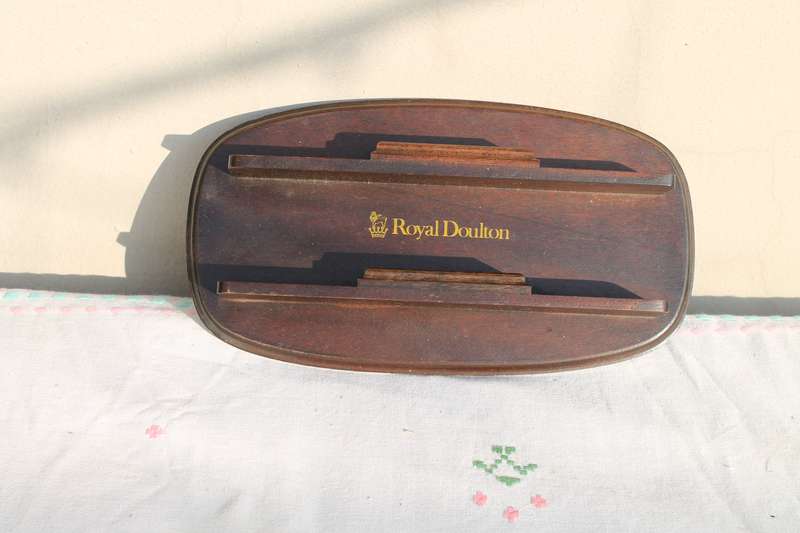 Royal Doulton Wooden Stand