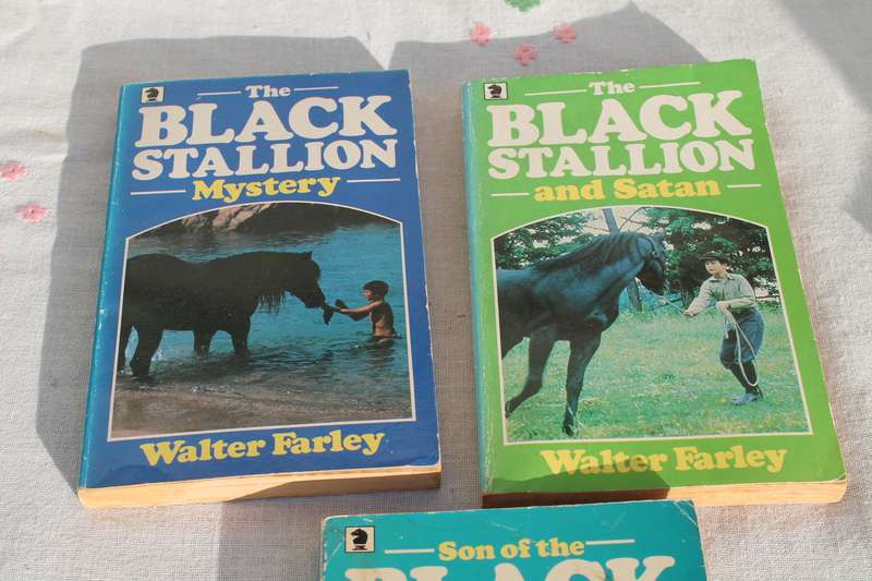 3 Walter Farley Black Stallion books