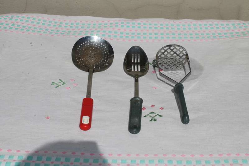 3 Vintage Kitchen utensils