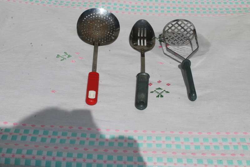 3 Vintage Kitchen utensils