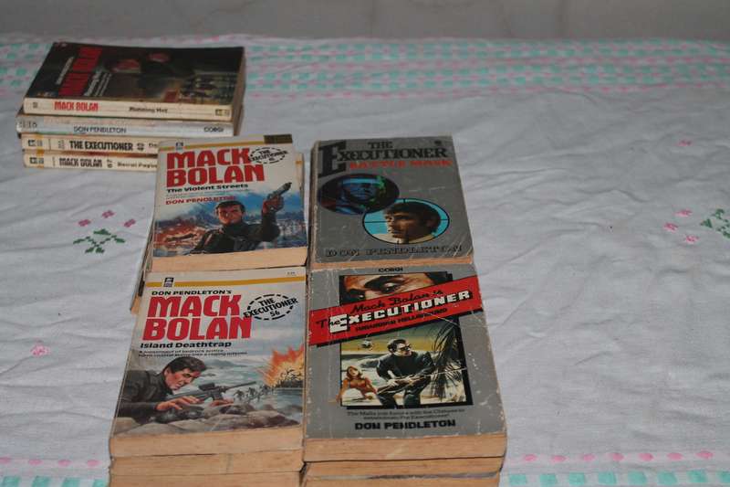 16 Mack Bolan Books