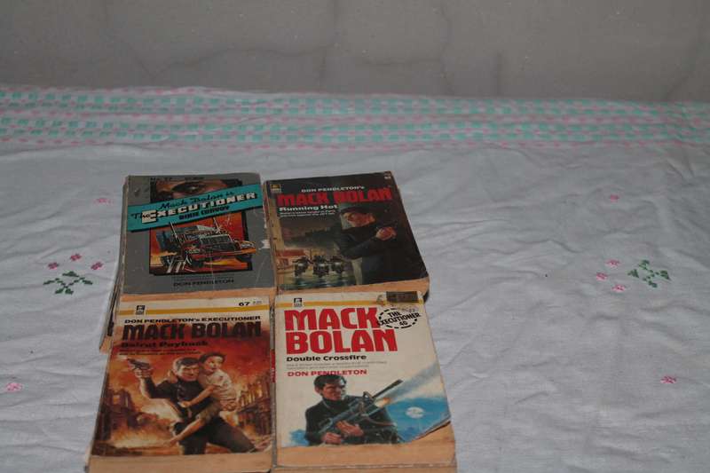 16 Mack Bolan Books