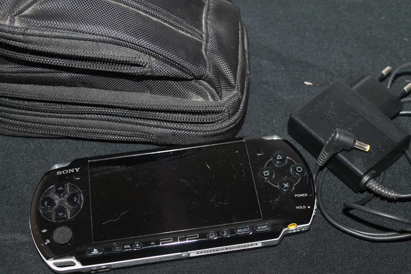 PSP Console with 5 Games