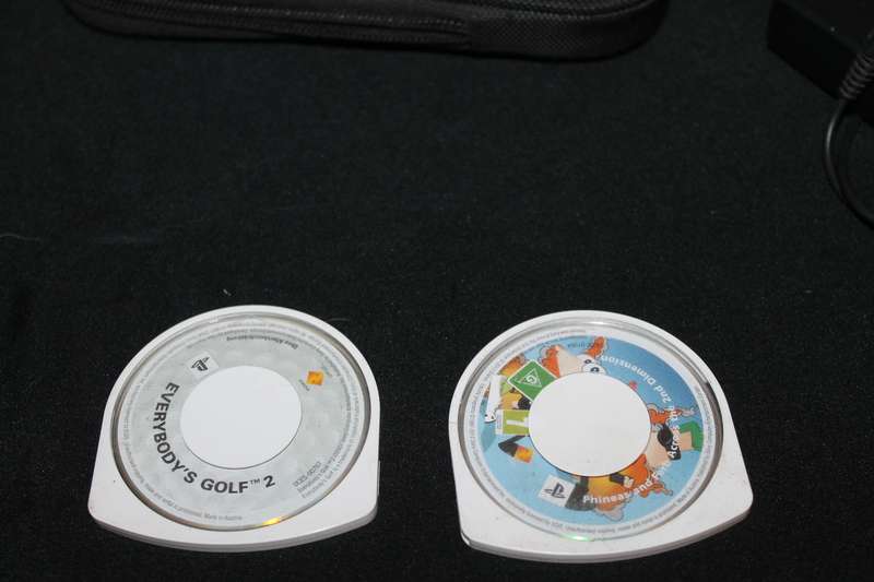PSP Console with 5 Games