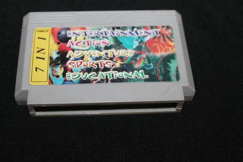 TV Game Cartridge 7 in 1