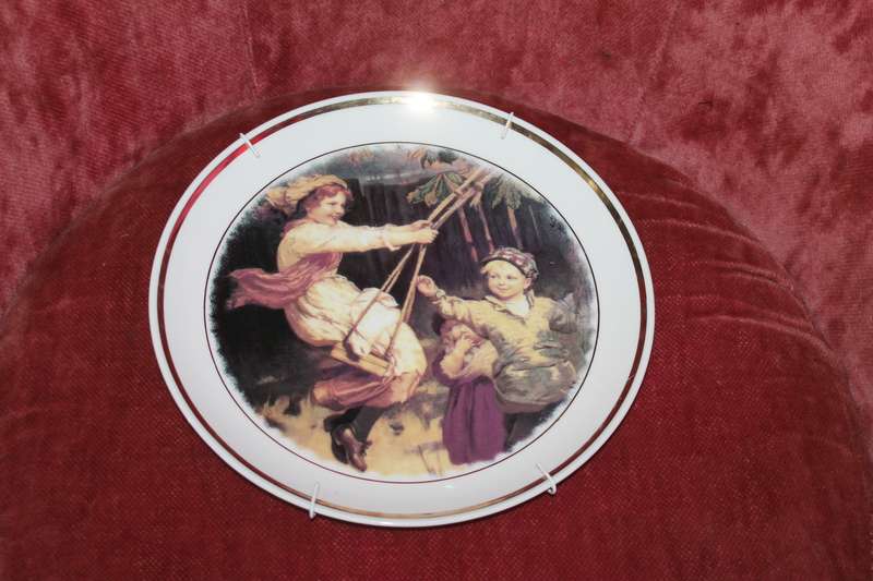 Pears Print Wall Plate After School