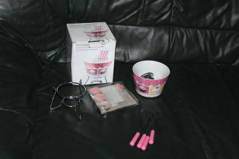 Small Chocolate Fondue Set