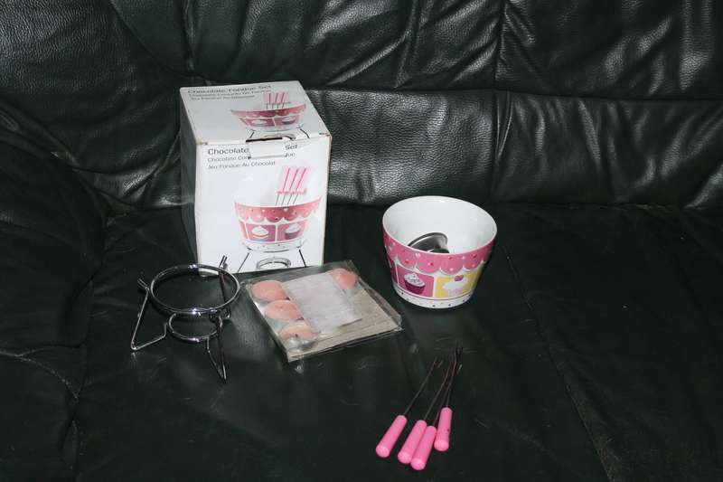 Small Chocolate Fondue Set