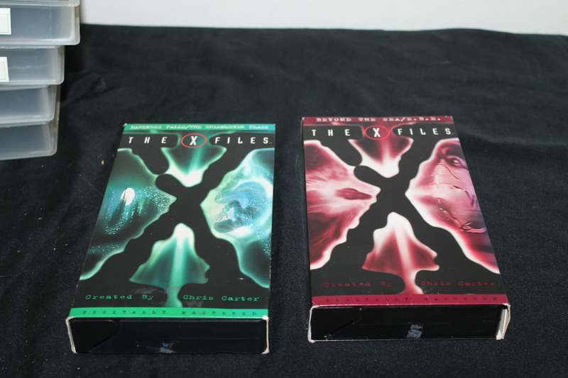 6 X Files VHS Cassette's