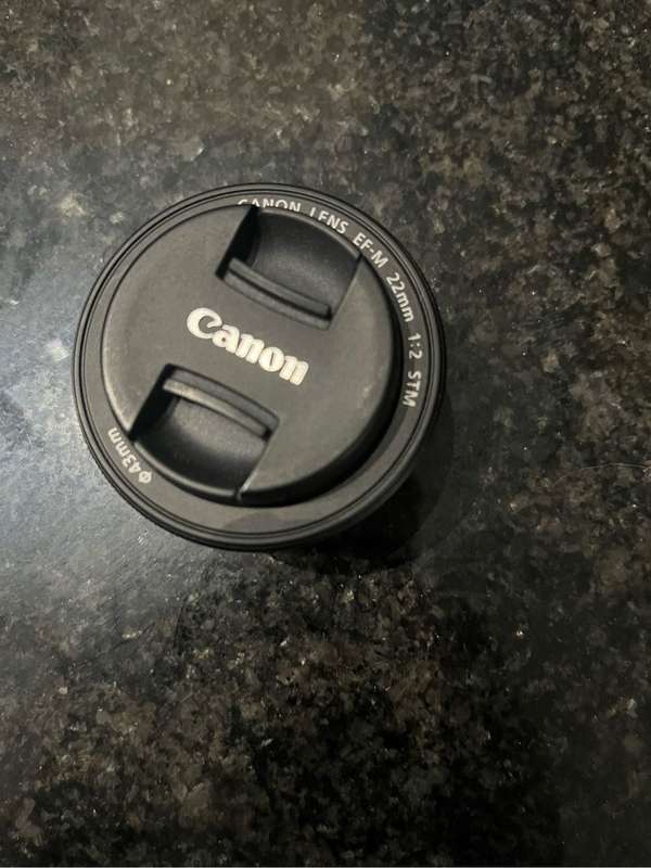 CANON 22mm f/2 EF-M STM Prime lens