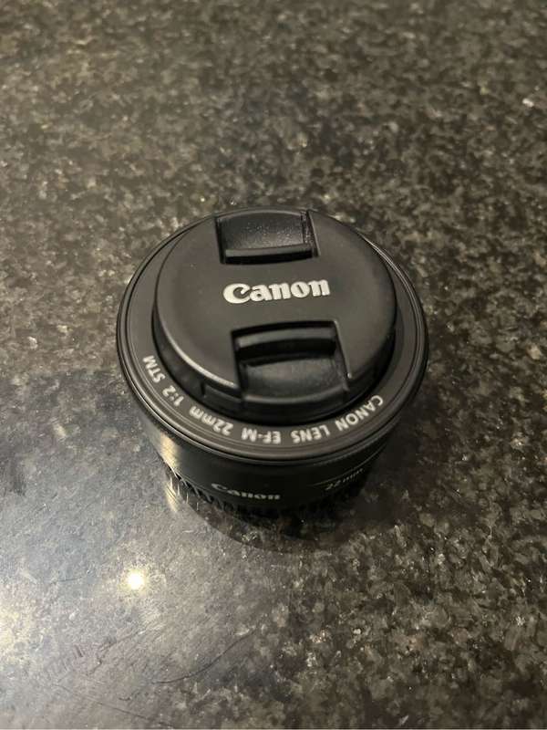 CANON 22mm f/2 EF-M STM Prime lens