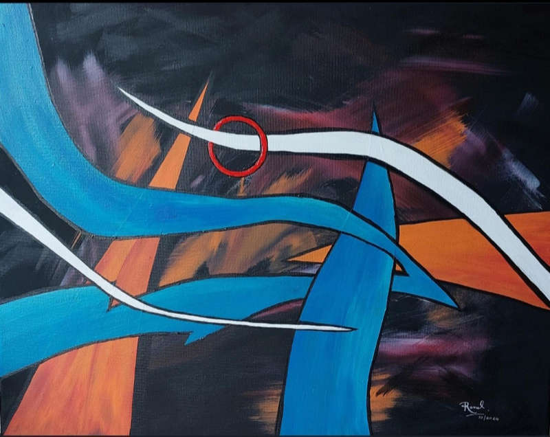 Original Modern Abstract Painting