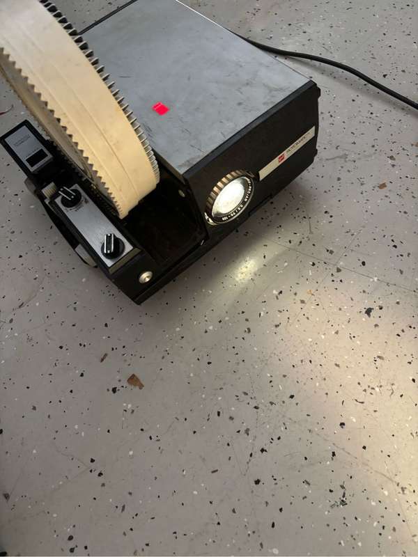 Rotomatic Slide Projector