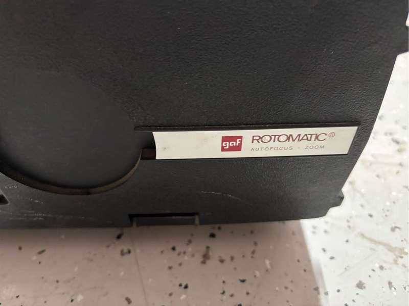 Rotomatic Slide Projector
