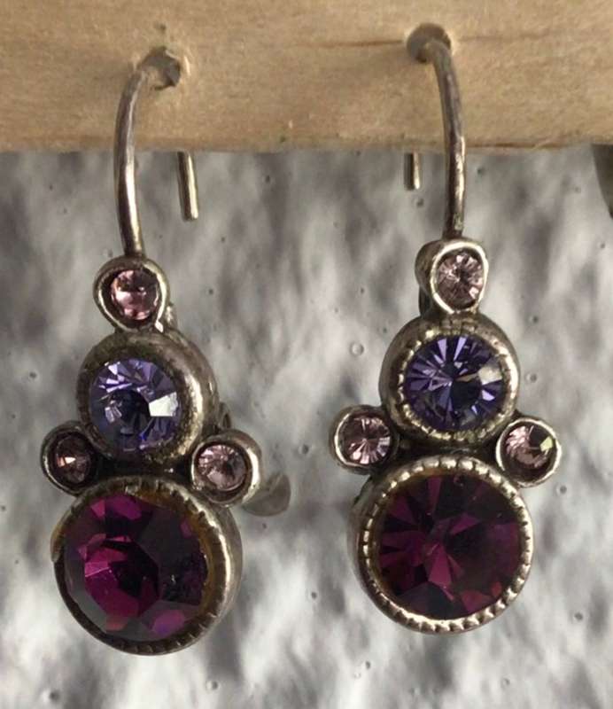Pewter Necklace with matching earrings