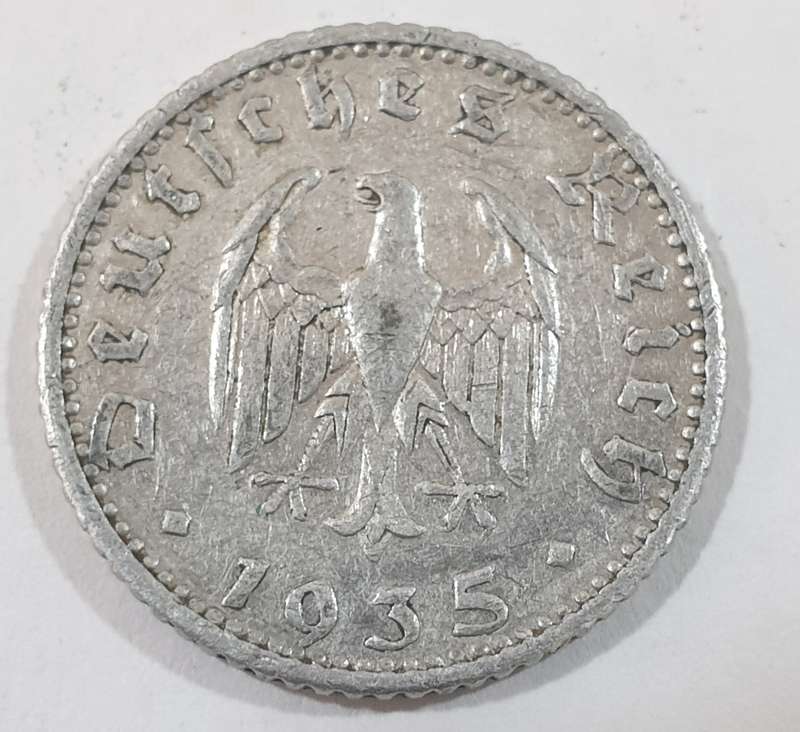 1950 Germany 50 Pfennig Coins - Aluminium Coin @@ R1 No reserve