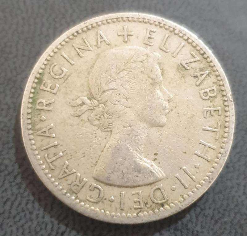 United Kingdom - 1956 2 Shillings /FLORIN - Elizabeth II ERA coin @@ R1 No reserve
