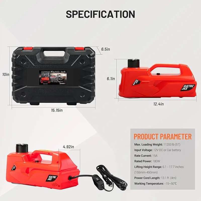 Electric Hydraulic Car Jack
