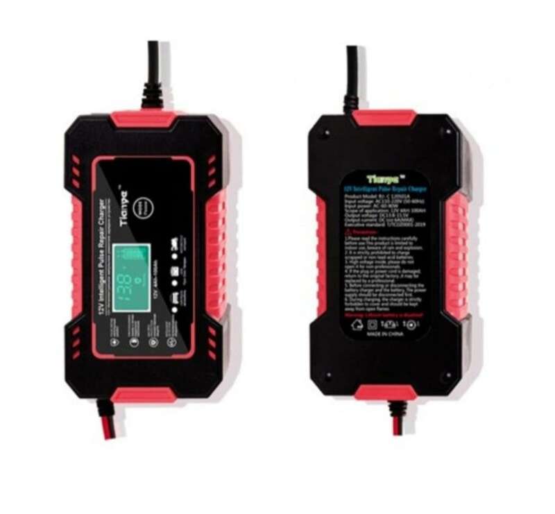 12V Fully Intelligent Pulse Repair Battery Charger - 6 Amp