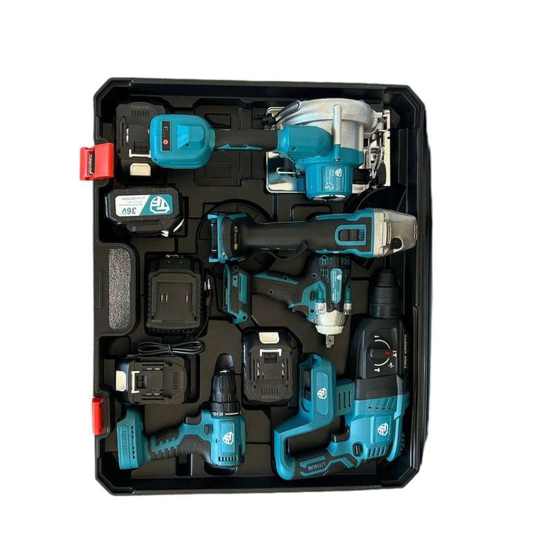 36V 5 in 1 Brushless Multi-Function Power Toolset