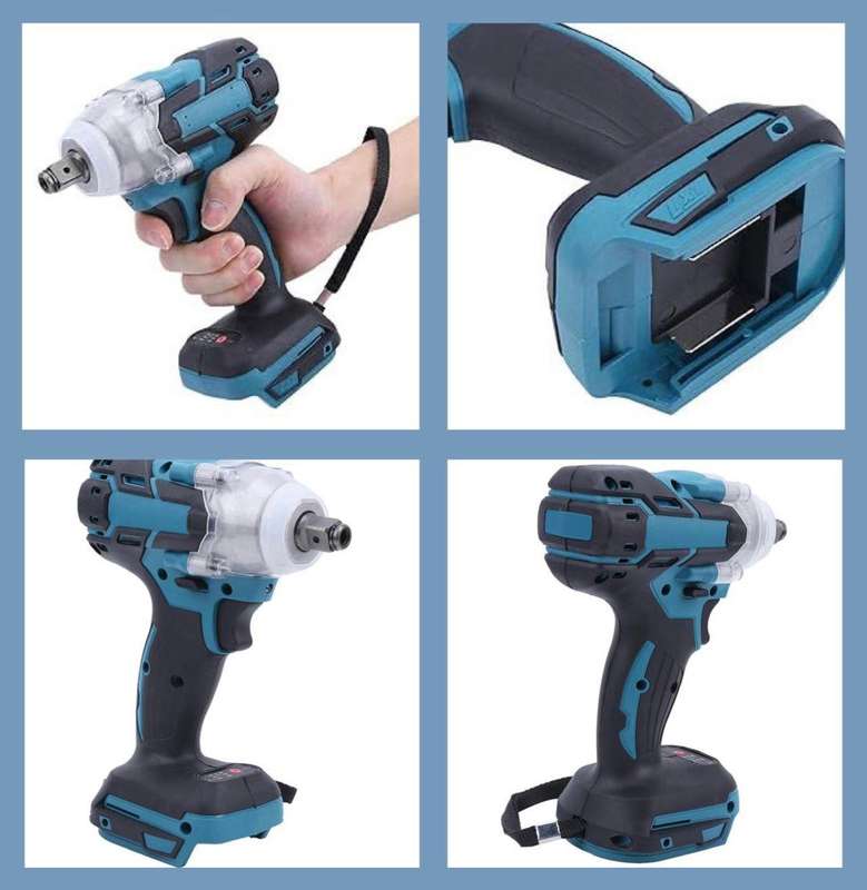 Rechargeable Hammer Drill and Impact Wrench Set 68V
