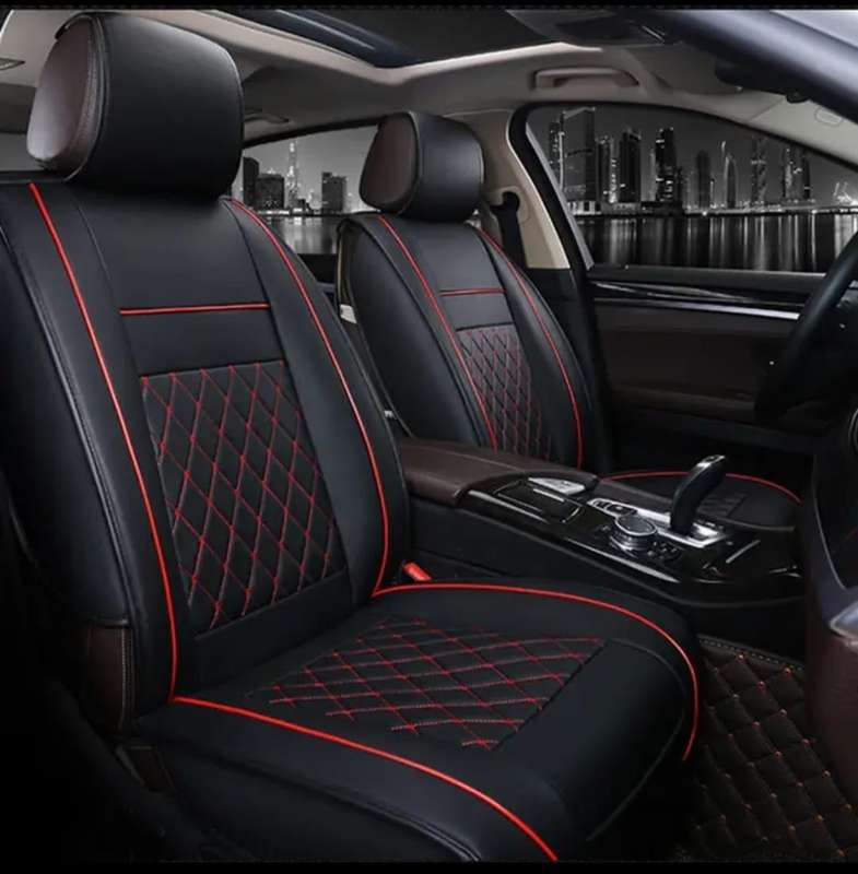 Universal PU Leather Car Seat Covers Set