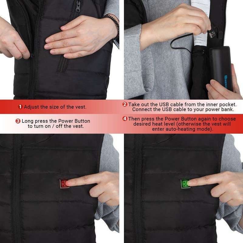 Intelligent Heated Thermostatic Vest