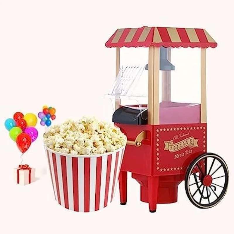 1100W  Trolley Electric Popcorn Machine