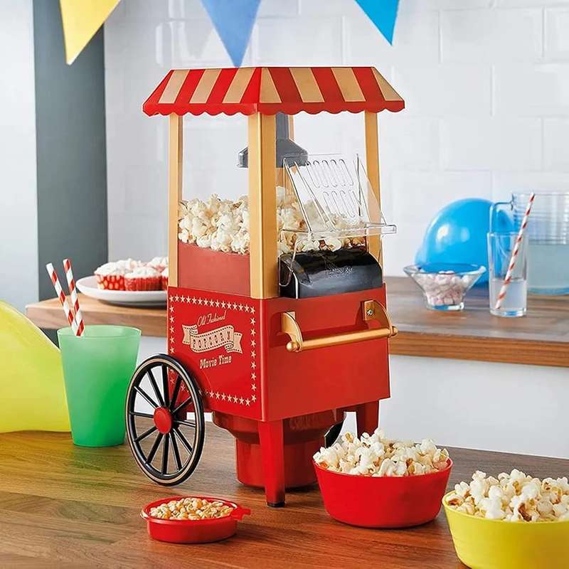 1100W  Trolley Electric Popcorn Machine