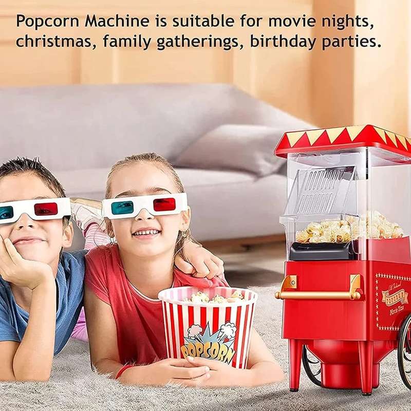 1100W  Trolley Electric Popcorn Machine