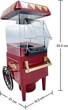 1100W  Trolley Electric Popcorn Machine