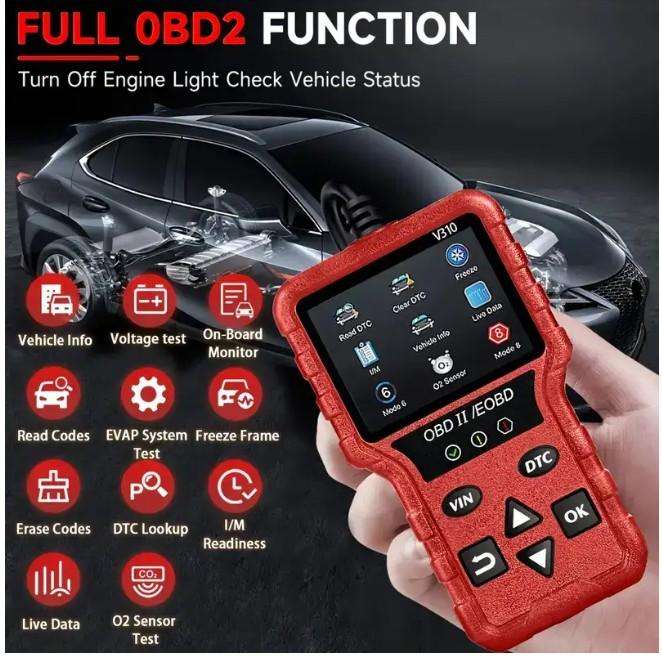 V310 OBD2 Scanner Diagnostic Tool-Colorful Screen