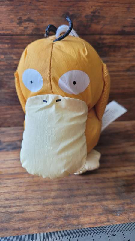 1994 Pokemon Psyduck Bath Sponge Buddy Plush  Nintendo !!!