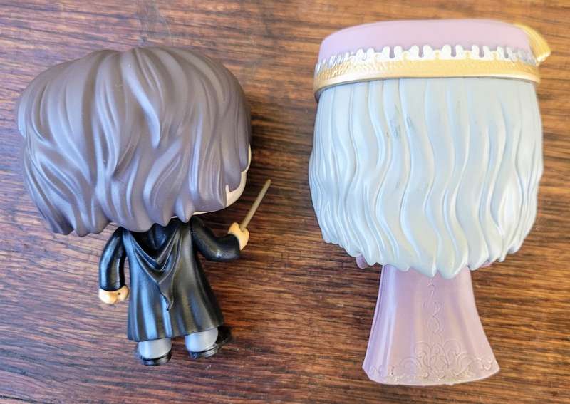 Collection of four Harry Potter Funko figurines