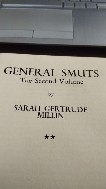 General Smuts by Sarah Gertrude Millin First edition 1936