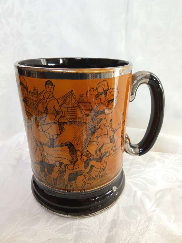 Ye Olde Coaching & Hunting Days Beer Mug - Arthur Wood - England